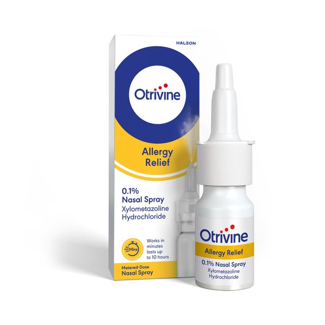 Otrivine Allergy Hayfever & Blocked Nose Relief Nasal Spray   10ml GOODS M&S   