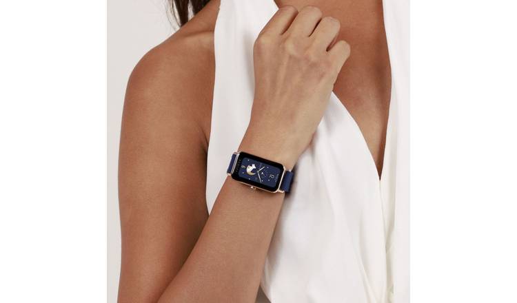 Radley Series 21 smart watch with blue silicone strap (British brand)