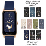 Radley Series 21 smart watch with blue silicone strap (British brand)