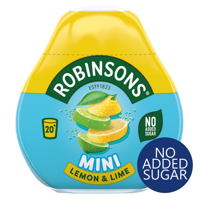 Robinsons Mini Lemon & Lime No Added Sugar   66ml