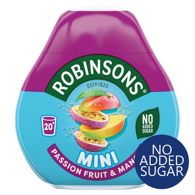 Robinsons Mini Passion Fruit & Mango No Added Sugar   66ml GOODS M&S   