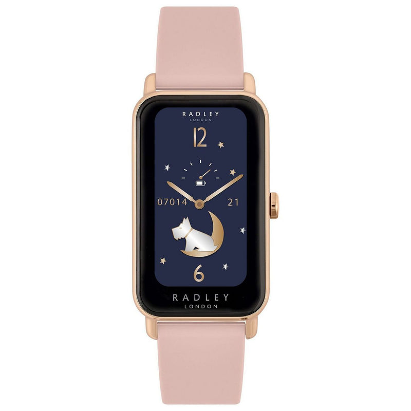 Radley Series 21 Ladies Pink Silicone Strap Smart Watch