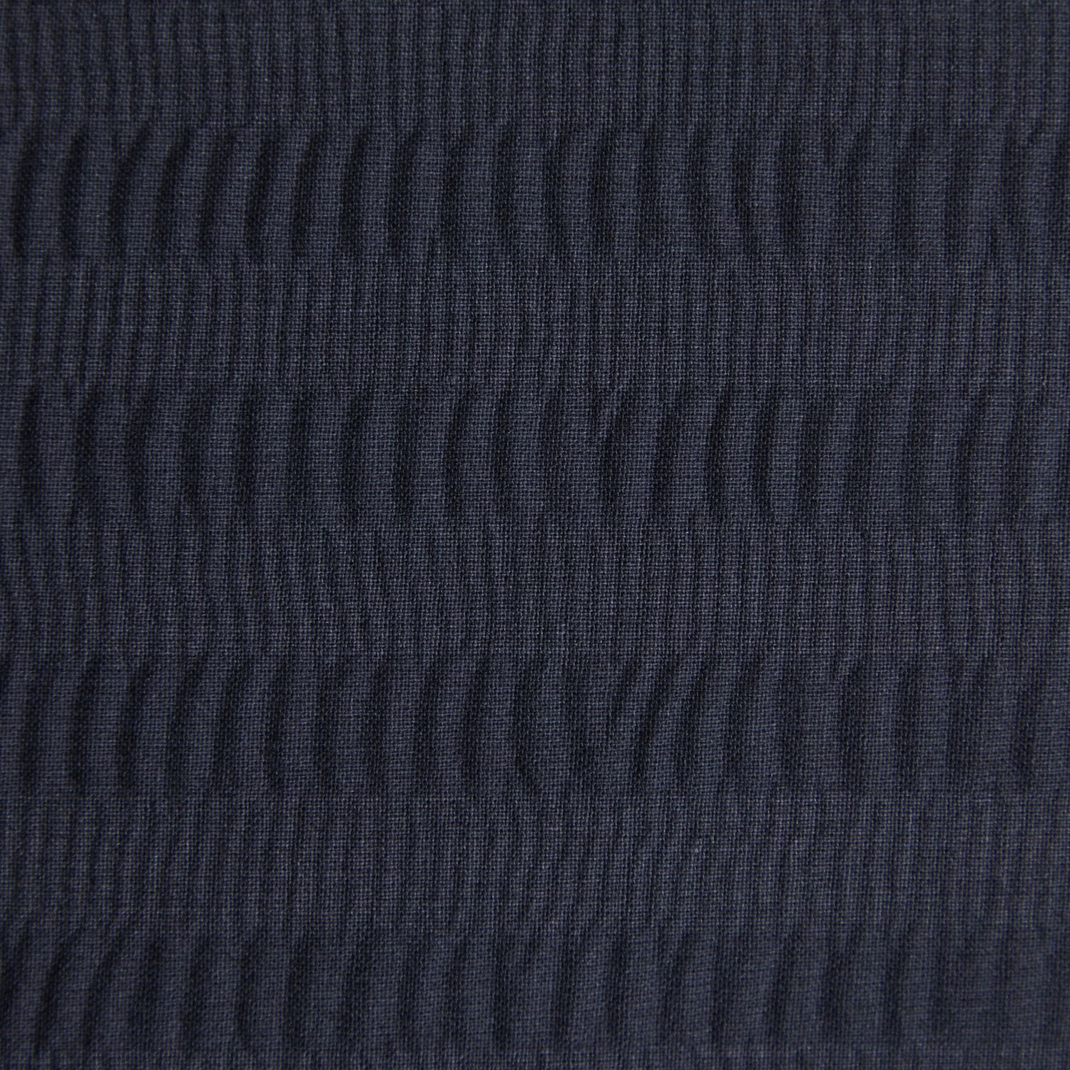 Habitat Stripe Seersucker Navy Bedding Set - King size
