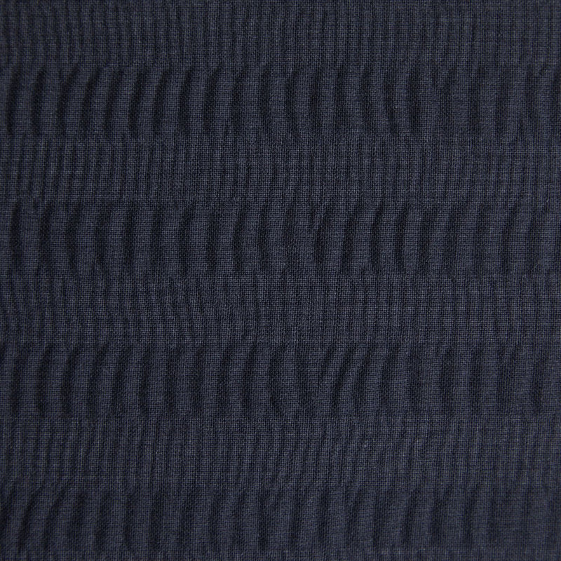 Habitat Stripe Seersucker Navy Bedding Set - King size