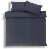 Habitat Stripe Seersucker Navy Bedding Set - King size