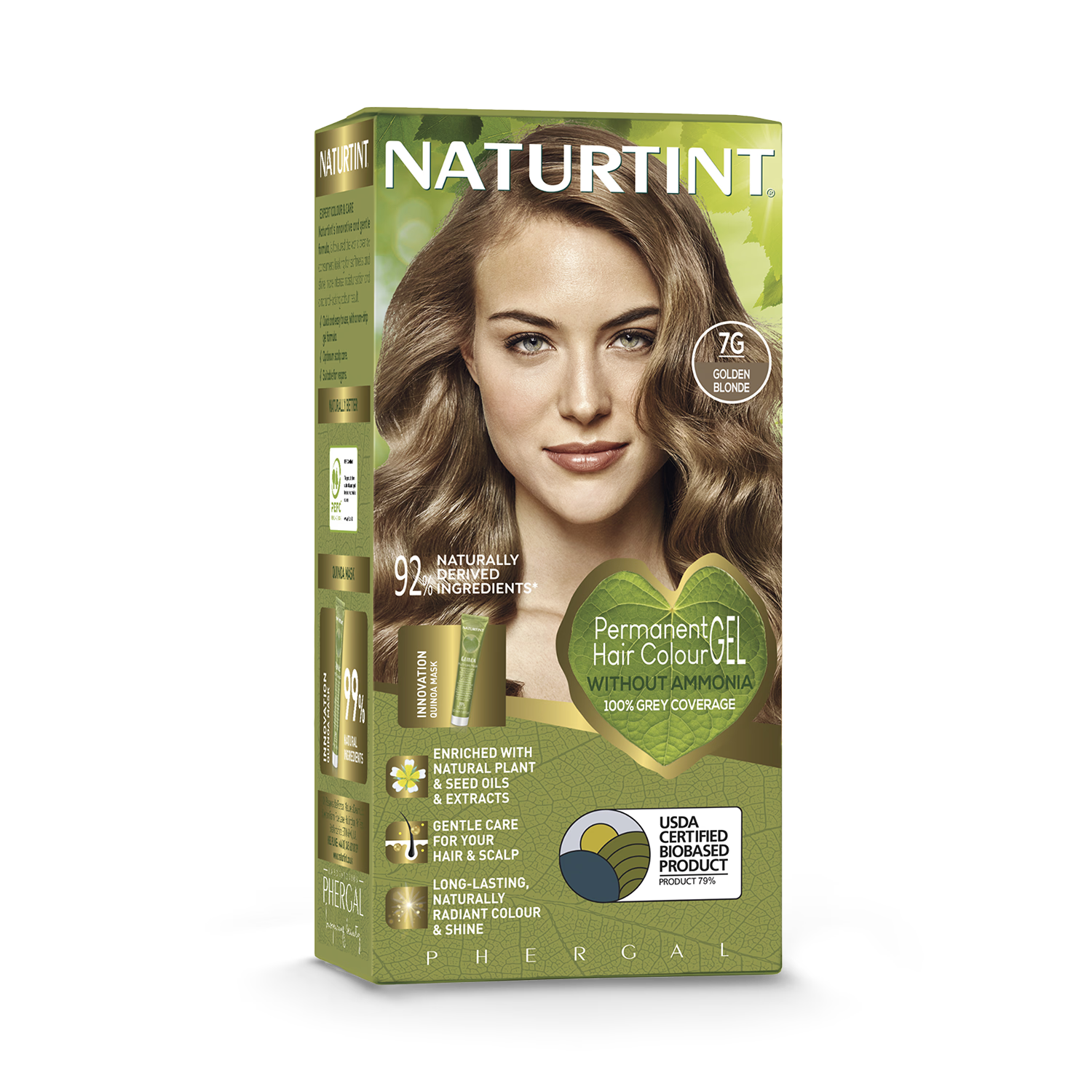Naturtint hair colour Golden Blonde - British product