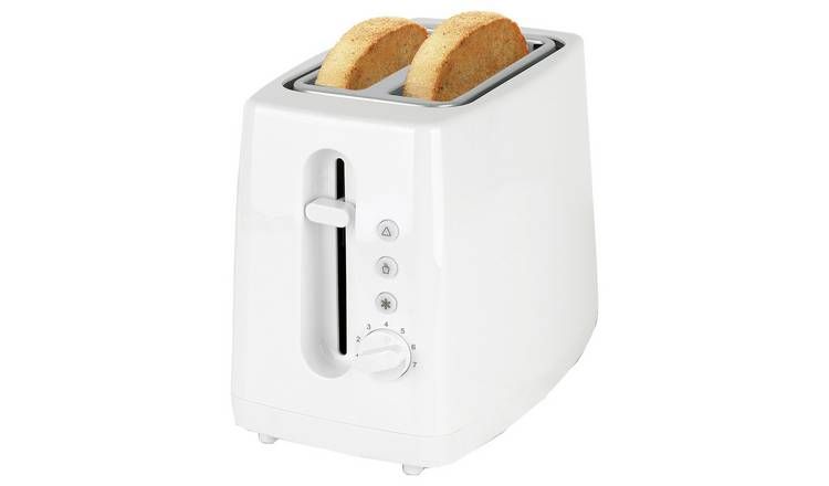 Cookworks New Basic 2 Slice Toaster - White GOODS Argos