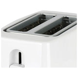 Cookworks white toaster 2 slice, imported from the UK