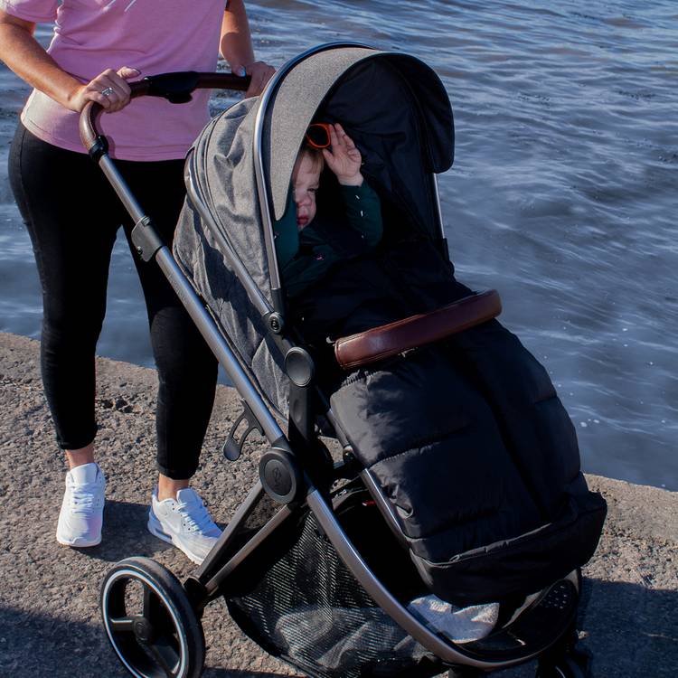 Red Kite Junior Footmuff fleece-lined pushchair accessory, imported from the UK