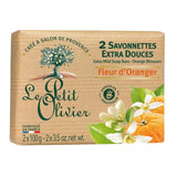 Le Petit Olivier Extra Mild Orange Blossom Soap Bar   2 x 100g GOODS M&S   