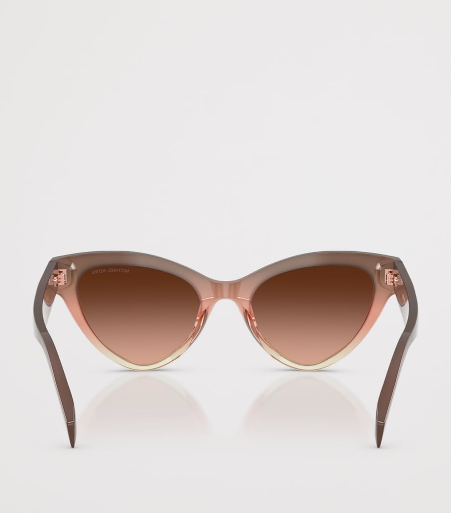 Michael Kors Roanoke Katzenaugen-Sonnenbrille mit Acetatrahmen - britisches Produkt
