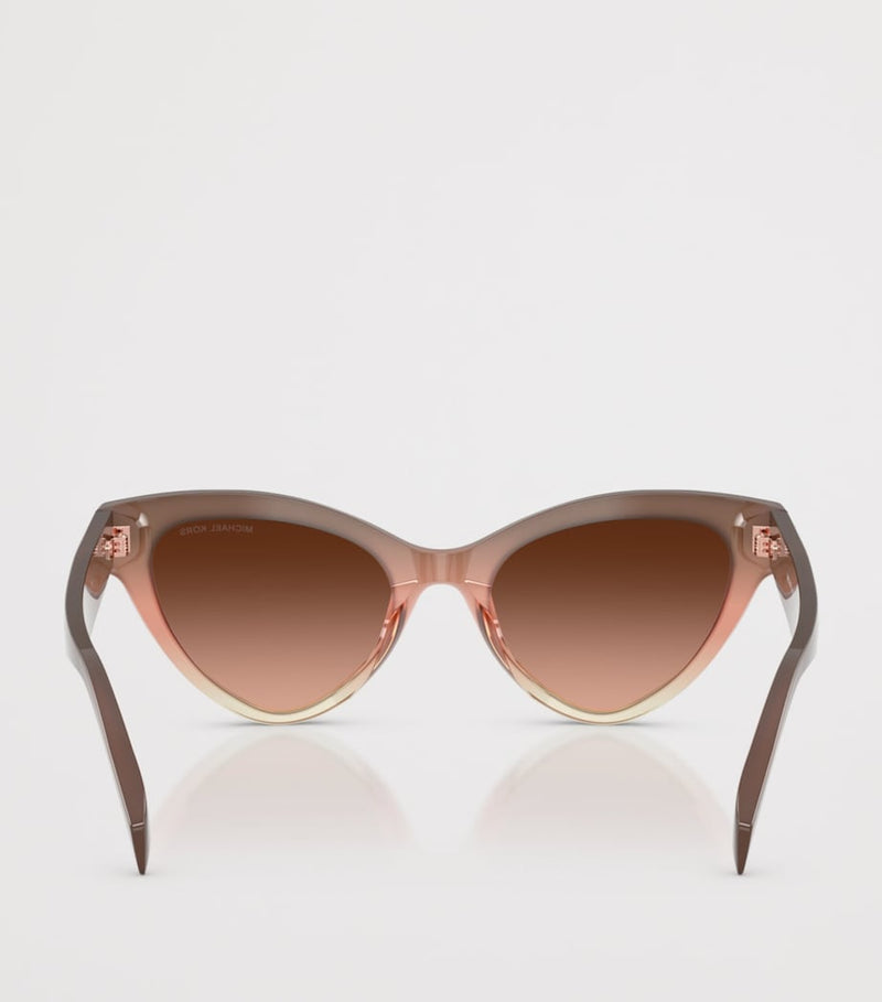 Michael Kors Roanoke Katzenaugen-Sonnenbrille mit Acetatrahmen - britisches Produkt