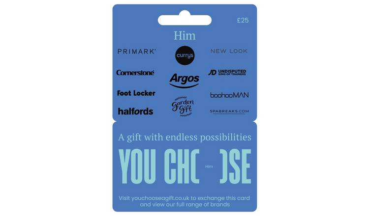 You Choose Him 25 GBP Gift Card