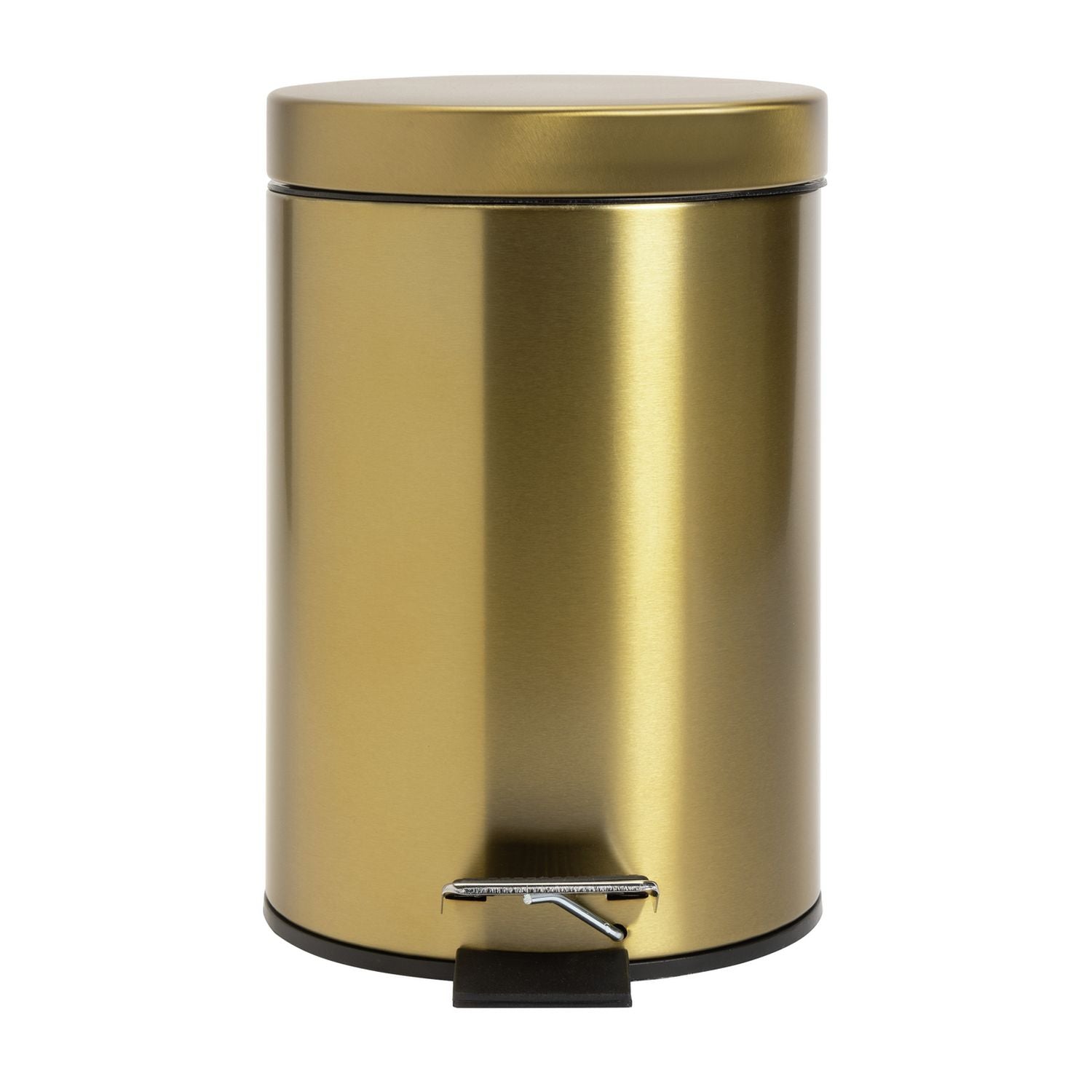 Argos Home bathroom bin gold 3 litre, UK version
