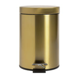 Argos Home bathroom bin gold 3 litre, UK version