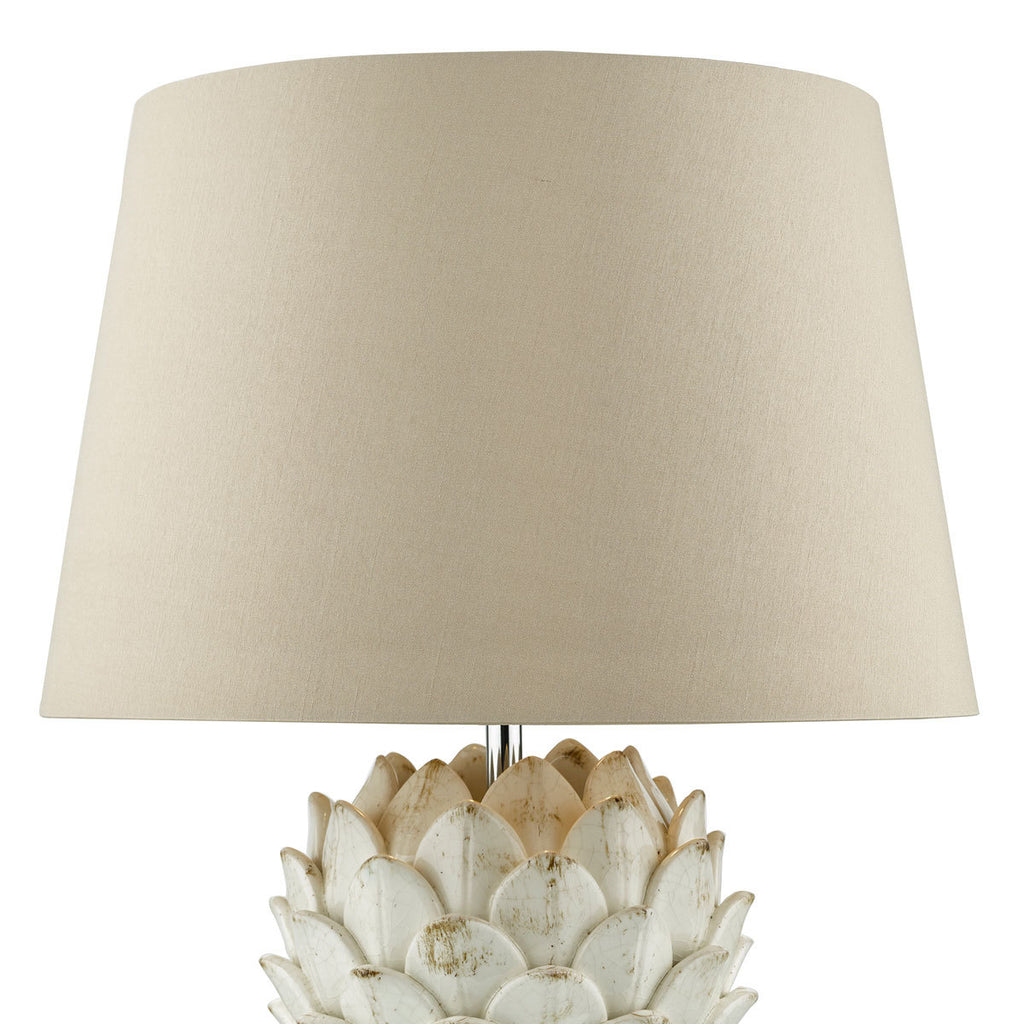 Orris Artichoke Ceramic Table Lamp