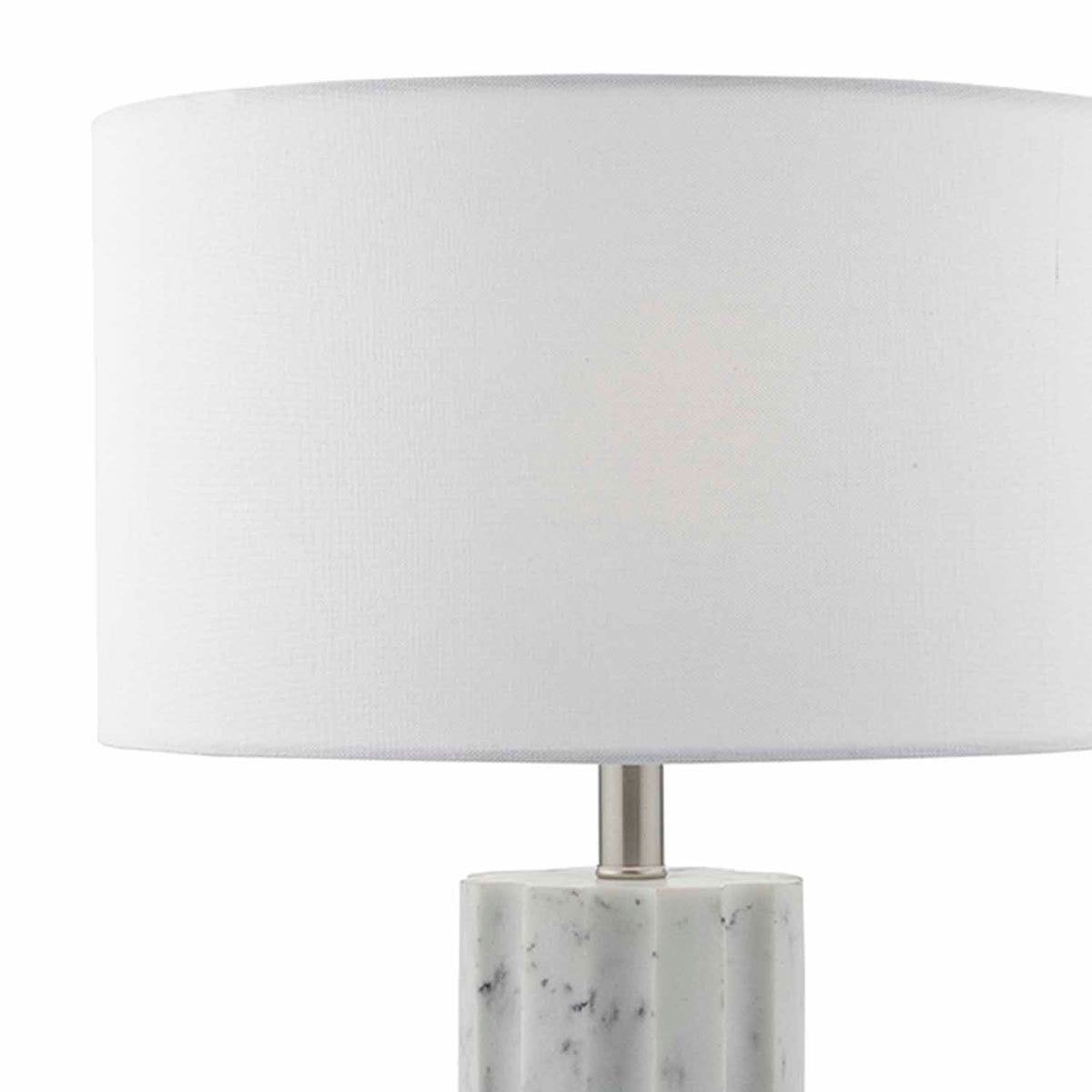 Erebus Marble Effect Table Lamp GOODS Costco UK