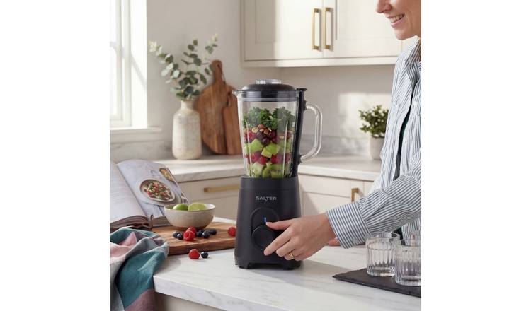 Salter Kuro 1.5L glass jug blender black (British brand)