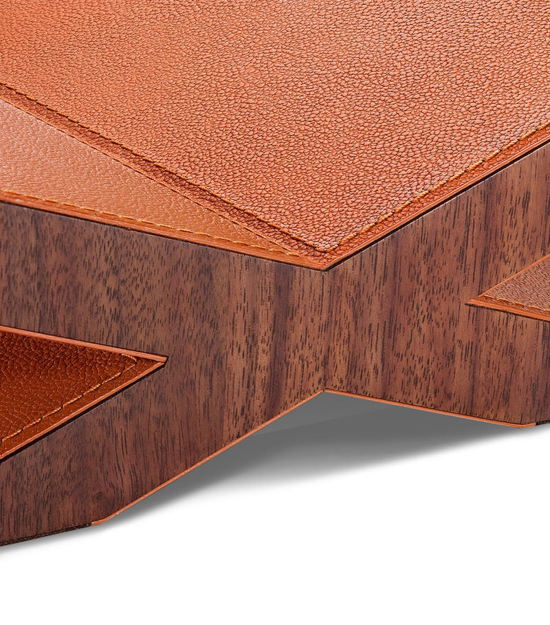 Assouline Walnut-Leather Culture Bookstand - British product