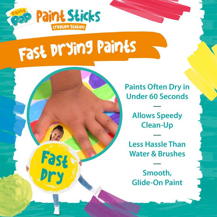 Trends UK Paint Pop Creation Station table-top easel, imported from the UK
