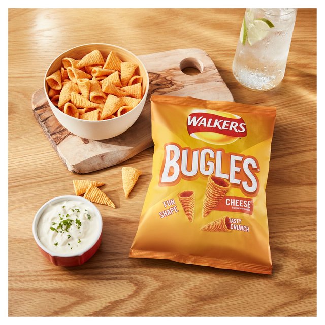 Walkers Bugles Cheese Sharing Bag Snacks   110g GOODS M&S   