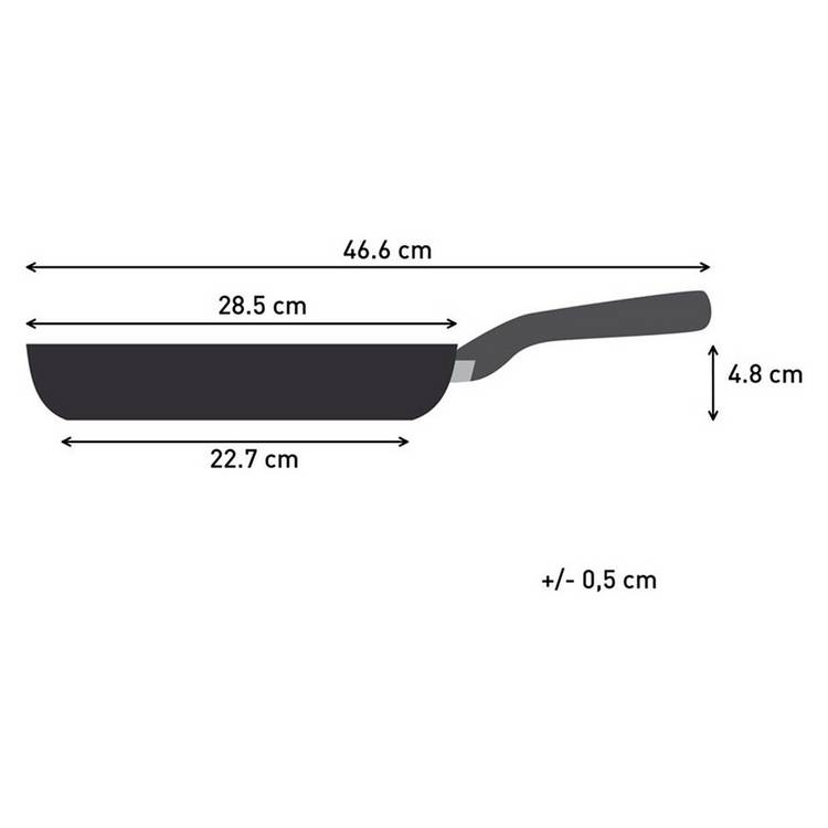 Tefal Titanium Force aluminium non stick frying pan 28cm, UK version