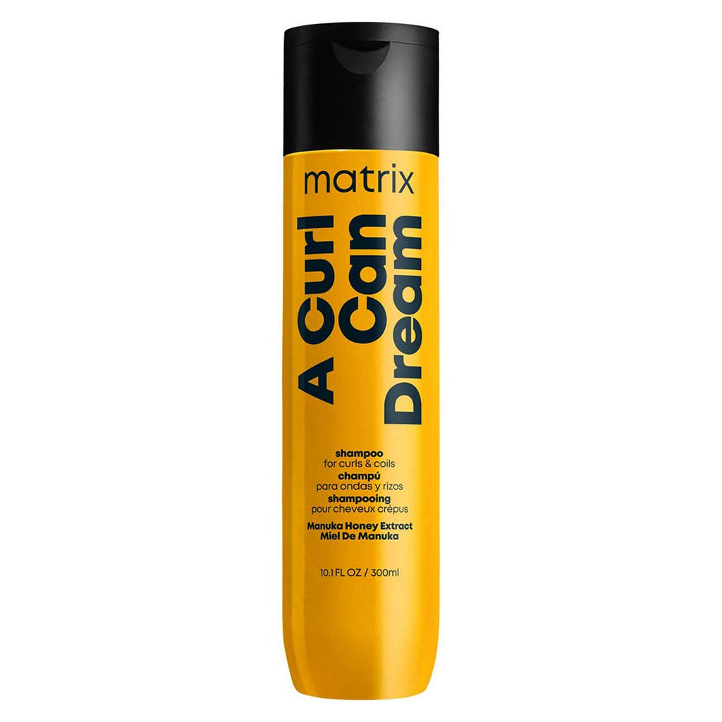 Matrix A Curl Can Dream Cleansing Shampoo infused with Manuka Honey Extarct for Curly and Coily hair, 300ml