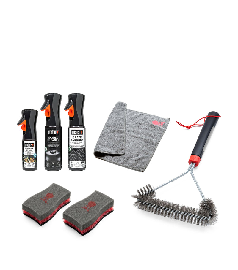 Weber charcoal grill cleaning kit (British brand)