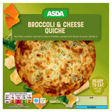 ASDA Family Broccoli & Cheddar Quiche GOODS ASDA   