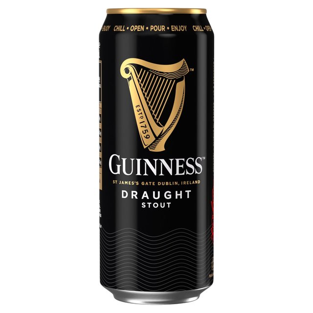 Guinness Draught Stout Beer   10 x 440ml GOODS M&S   