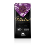 Divine 85% Dark Chocolate   90g GOODS M&S   