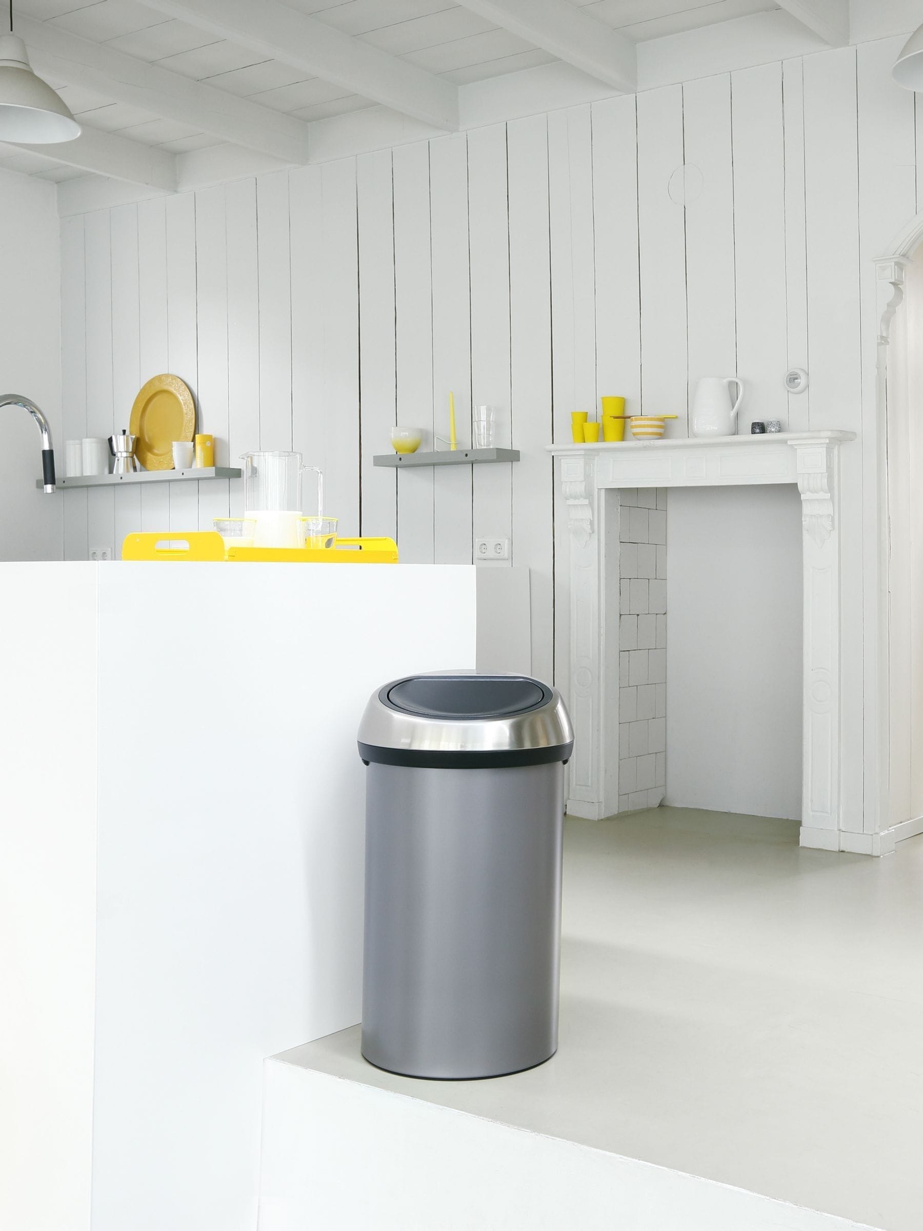 Brabantia Cream Touch Bin 60L