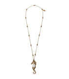 Weekend Max Mara seahorse pendant necklace - British product