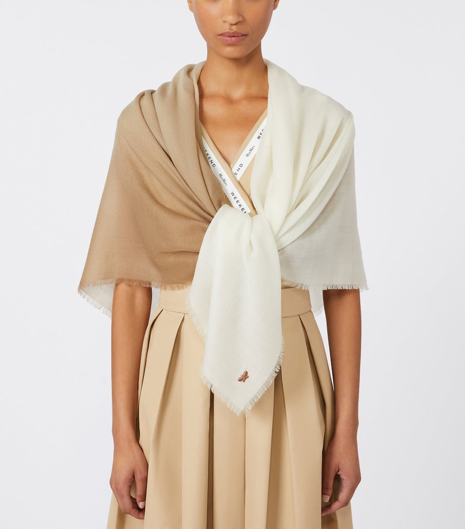 Weekend Max Mara gradient wool scarf, UK version