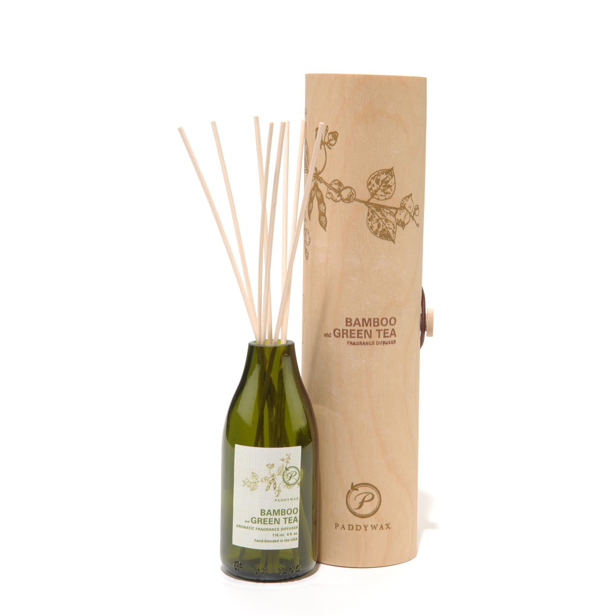 Paddywax 118ml Eco Green Diffuser - Bamboo & Green Tea GOODS Sainsburys   