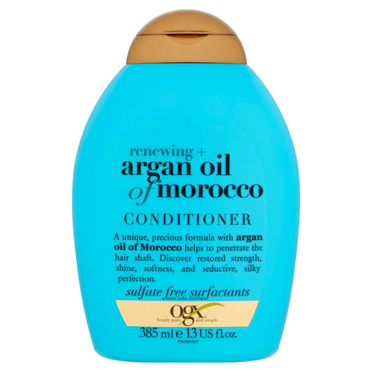 Ogx Renew Argan Oil Of Morocco Conditioner 385ml shampoo & conditioners Sainsburys   