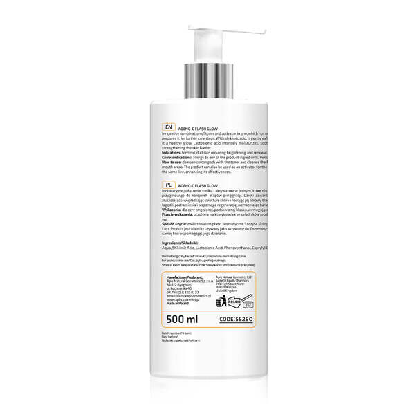 Apis Brightening Toner 2in1 with Shikimic Acid 500ml - British product