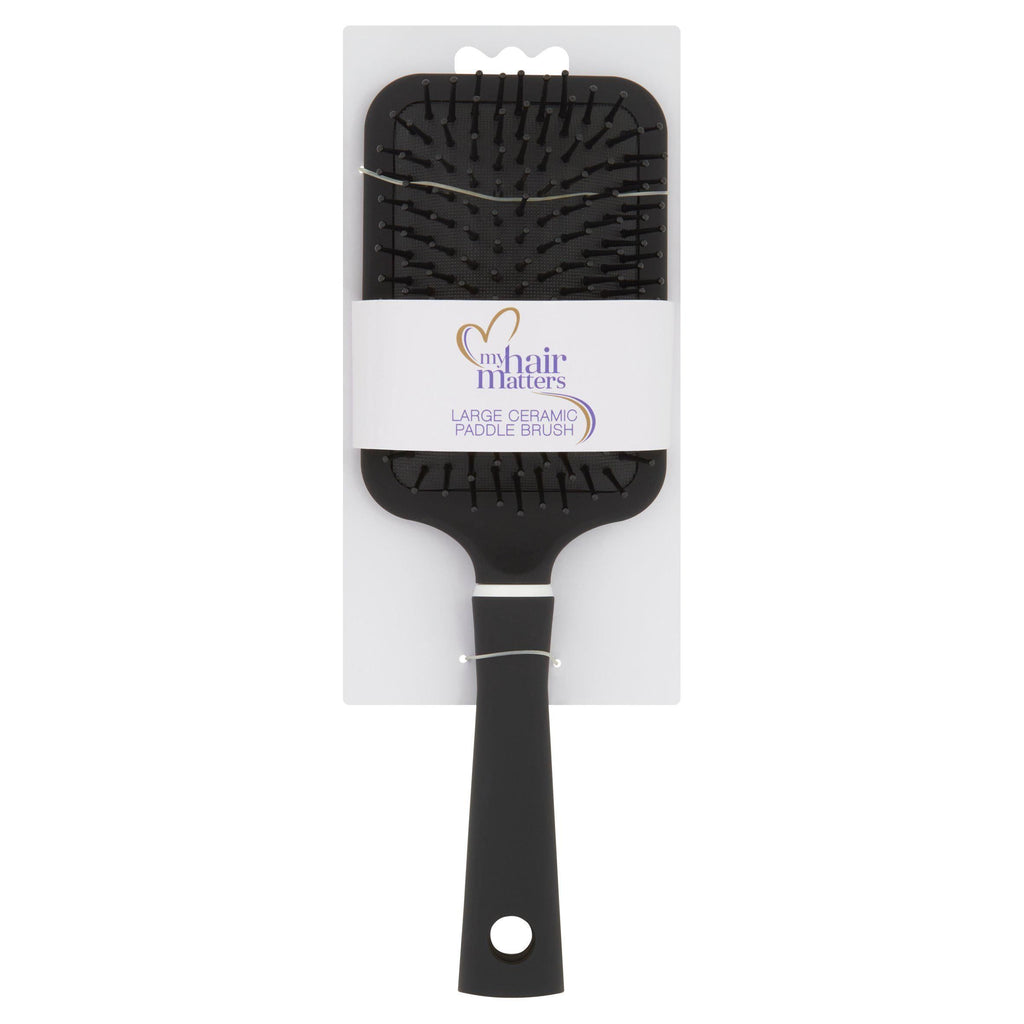 My Hair Matters Large Ceramic Paddle Brush