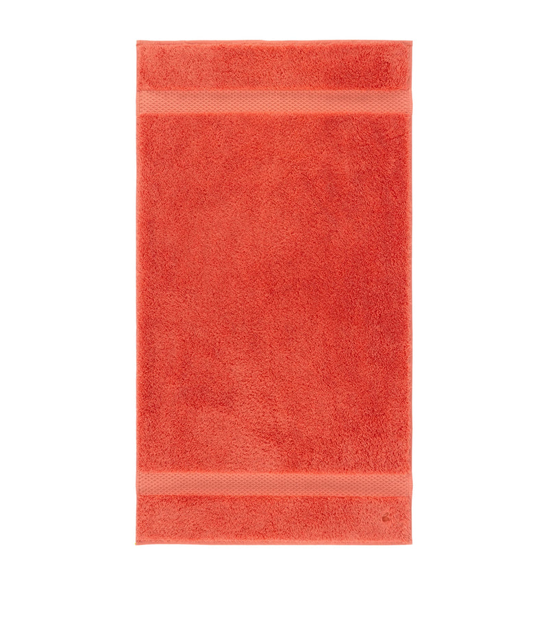 Yves Delorme Étoile Corallin bath sheet 92cm x 160cm (British brand)