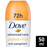 Dove Adv Antiperspirant Deodorant Roll on Passion fruit 50ml GOODS Superdrug   