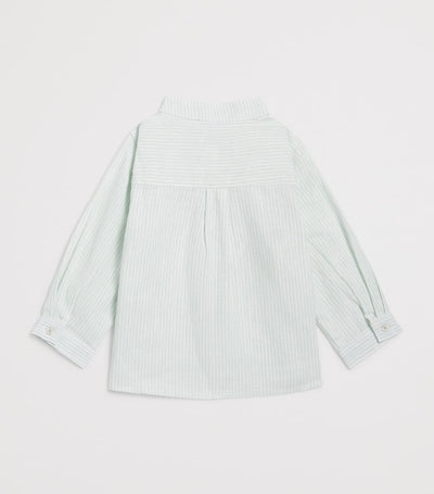 Chemise rayée en lin-coton Harrods Tartine et Chocolat pour enfants (3 mois-4 ans) - Acheter en ligne chez McGrocer