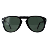 Persol 714 black men sunglasses, UK version