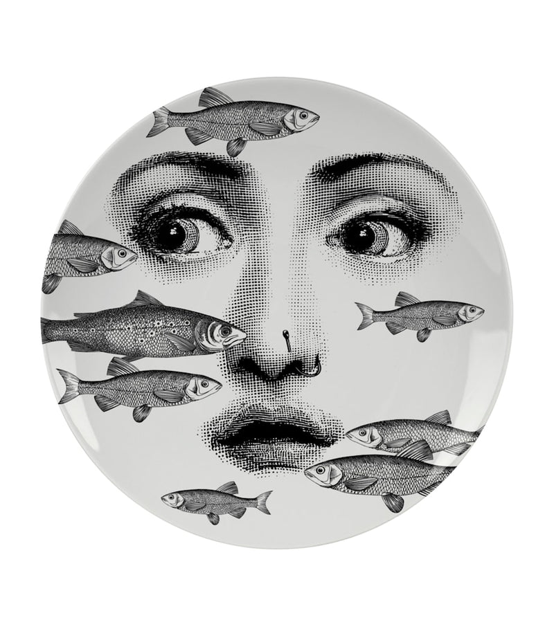 Fornasetti wall plate Tema e Variazioni 26cm - British product