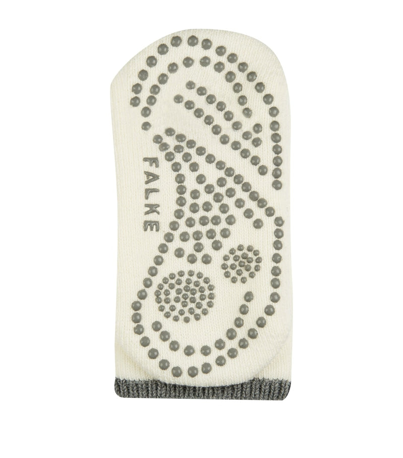 Falke cuddle pad socks with grip treads, imported from the UK