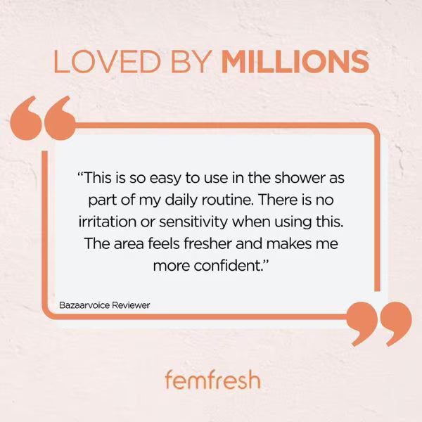 Femfresh daily intimate wash 150ml - British product