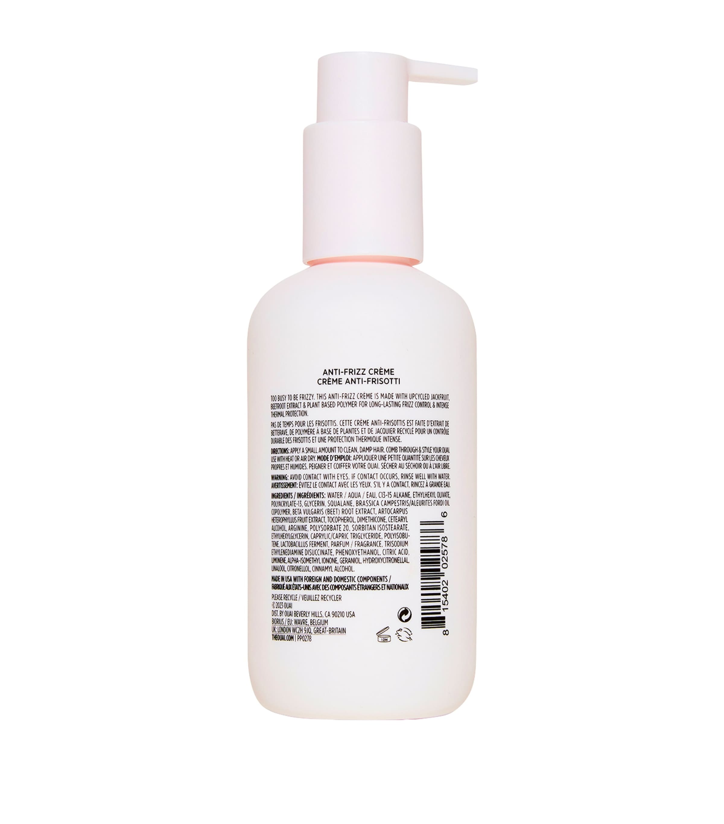 Ouai anti-frizz crème 177ml, imported from the UK