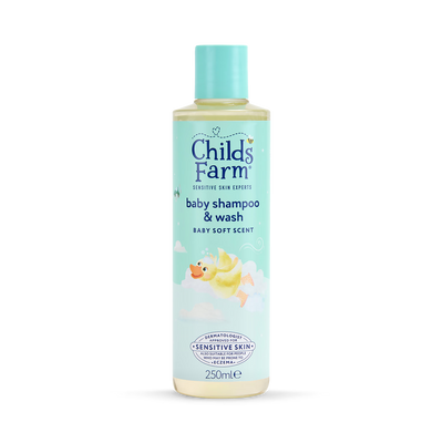 Childs Farm Baby Shampoo & Waschmittel Baby Soft Scent Baby Schaumbad 250ml