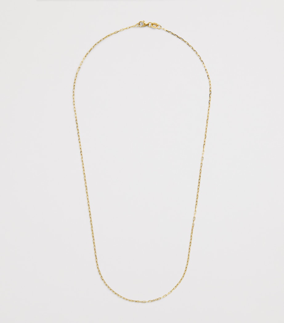Jade Trau yellow gold chain necklace, imported from the UK