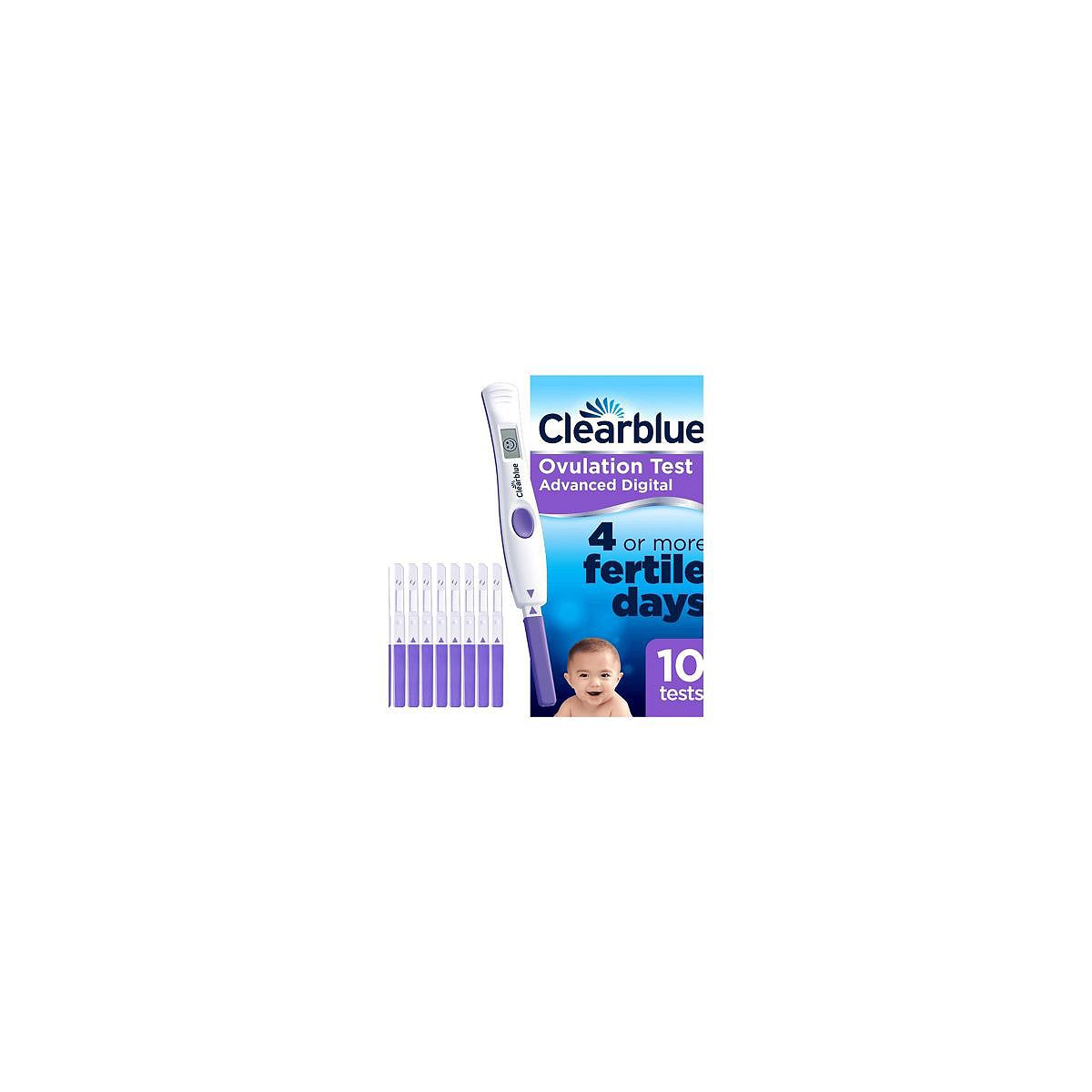 Clearblue Advanced Digital Ovulation Test Kit - 10 tests GOODS Boots   