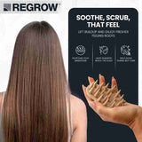 Regrow silicone scalp massage brush, imported from the UK